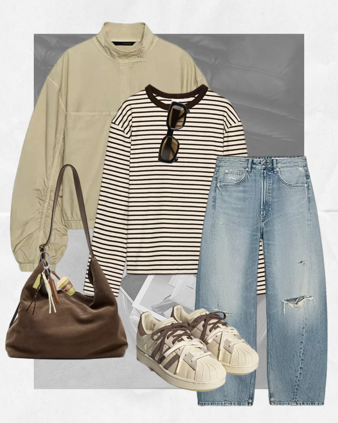 Stripe and Stone: The Quiet Architecture of Weekend Dressing