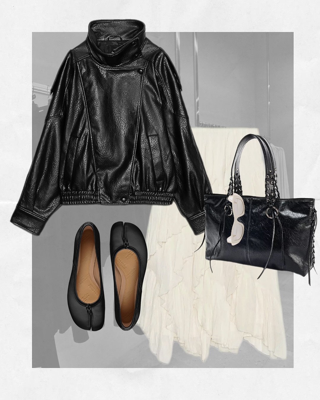 Leather and Light: When Edge Meets Ethereal